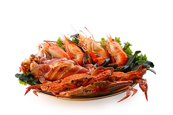 Seafood platter